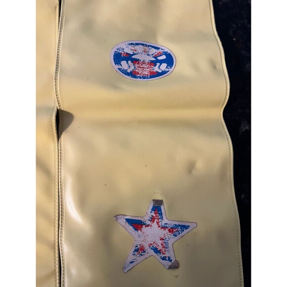 VTG 70s Mattel Barbie Camp Out Goin Camp Vinyl Yellow Sleeping Bags 70’s - Picture 4 of 5